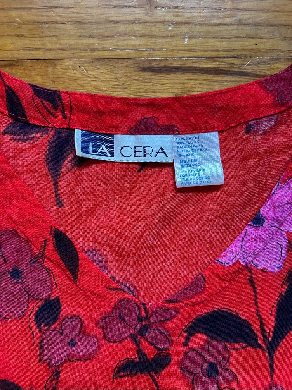 La Cera Floral Sleeveless Dress - Picture 2 of 4